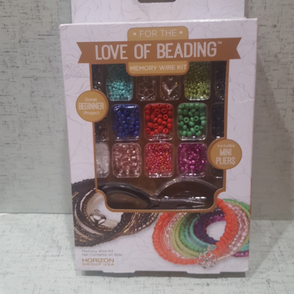 For The Love of Beading Memory Wire Kit